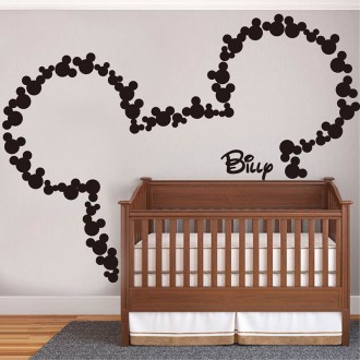 LIttle Mouse Wall Decals - Little Rat Wall Stickers